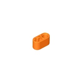 Technic, Liftarm 1 x 2 Thick with Pin Hole and Axle Hole