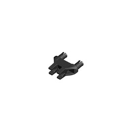Technic, Pin Double Triangle 1 x 3 with 2 Clips with Squared Pin Holes