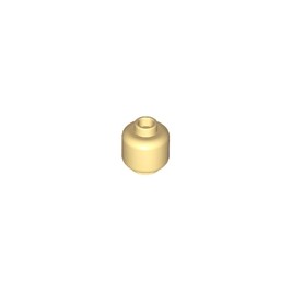 Minifigure, Head (Plain) - Hollow Stud