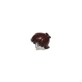Minifigure, Hair Short Tousled with 2 Locks on Left Side
