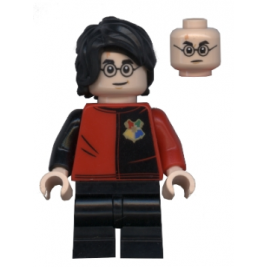 Harry Potter con uniforme de torneo