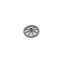 Wheel Wagon Large 33mm D., Hole Notched for Wheels Holder Pin