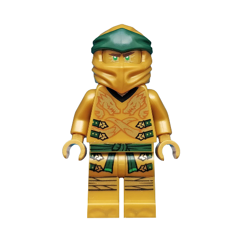 ninjago ninja dorado
