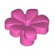 Friends Accessories Flower with 7 Thick Petals and Pin
