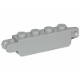 Hinge Brick 1 x 4 Locking with 1 Finger Vertical End and 2 Fingers Vertical End, 7 Teeth