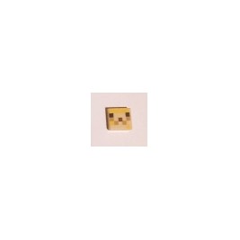 Tile 1 x 1 with Groove with Minecraft Pufferfish Fry Minecraft Pixelated Pattern