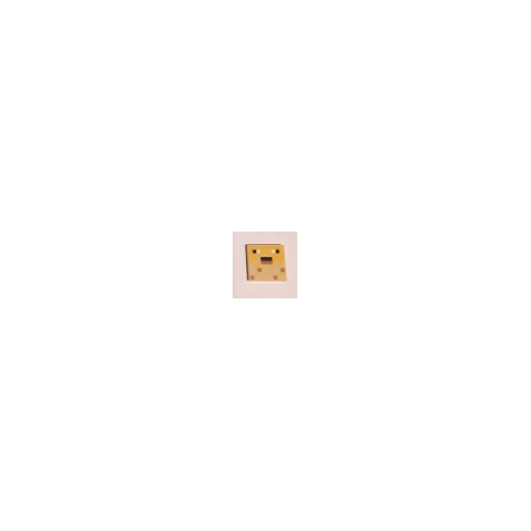Tile 2 x 2 with Groove with Pufferfish Minecraft Pixelated Pattern