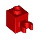 Brick, Modified 1 x 1 with Clip Vertical (open O clip) - Hollow Stud