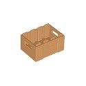 Container, Crate 3 x 4 x 1 2/3 with Handholds