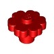 Plant Flower 2 x 2 Rounded - Solid Stud