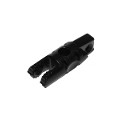 Hinge Cylinder 1 x 3 Locking with 1 Finger and 2 Fingers on Ends, 7 Teeth, with Hole