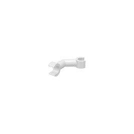 Minifigure, Body Part Arm Skeleton, Bent with Clips at 90 degrees (Vertical Grip)