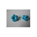 Friends Accessories Hair Decoration, Flower with Serrated Petals and Pin