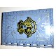 Tile, Modified 10 x 16 with Studs on Edges and Bar Handles with Hogwarts Charms Class Pattern