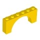 Brick, Arch 1 x 6 x 2 - Medium Thick Top without Reinforced Underside