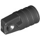 Hinge Cylinder 1 x 2 Locking with 1 Finger and Axle Hole on Ends without Slots