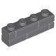 Brick, Modified 1 x 4 with Masonry Profile (Brick Profile)