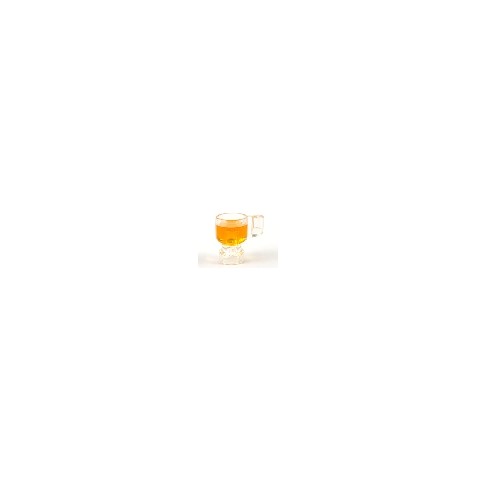 Minifigure, Utensil Stein / Cup with Trans-Orange Drink Pattern