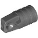 Hinge Cylinder 1 x 2 Locking with 1 Finger and Axle Hole on Ends without Slots