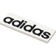Tile 2 x 6 with Black "adidas" Pattern
