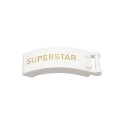 Windscreen 6 x 2 x 2 with Bar Handle with Gold "SUPERSTAR" Pattern Model Right Side
