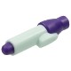 Minifigure, Utensil Pen with Dark Purple Tip and Cap Pattern