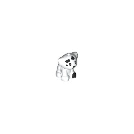 Dog, Friends, Puppy, Standing, Small with Black Paw and Spots Pattern (Elliot)