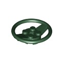 Vehicle, Steering Wheel with 2 x 2 Center and Axle Hole