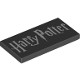 Tile 2 x 4 with 'Harry Potter' Pattern