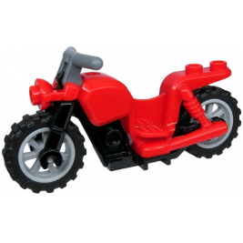 Motocicleta roja