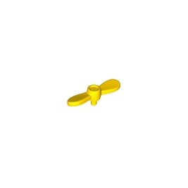 Minifigure, Propeller 2 Blade Twisted Tiny with Pin Attachment