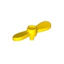 Minifigure, Propeller 2 Blade Twisted Tiny with Pin Attachment