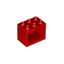 Container, Cupboard 2 x 3 x 2 - Hollow Studs
