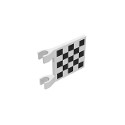 Flag 2 x 2 Square with Checkered Pattern (Printed)