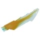 Propeller 1 Blade 14L with 2 Axle Holes and Jagged Edges (Sword Blade) with Marbled Pearl Gold Pattern