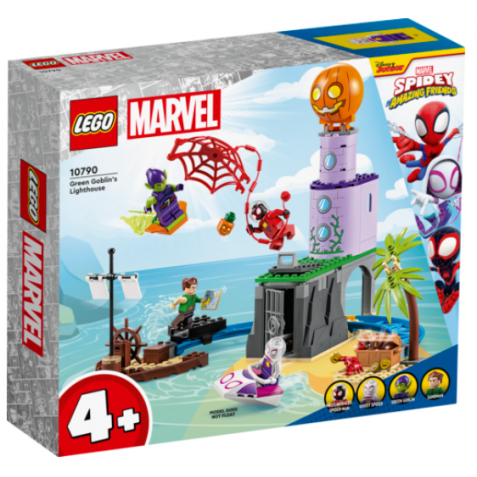 Equipo Spidey en el Faro del Duende Verde