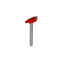 Minifigure, Utensil Axe, Pick End with Red Head and Silver Blade Pattern