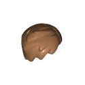 Minifigure, Hair Short Tousled with Side Part and Lock Sticking Up