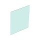 Glass for Window 1 x 6 x 6 Flat Front