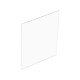 Glass for Window 1 x 6 x 6 Flat Front