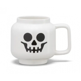 Taza de Cerámica Grande de Esqueleto