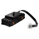 Electric, Train Motor 9V RC Train with Integrated Powered Up Attachment, Orange Wheel Holders