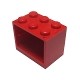 Container, Cupboard 2 x 3 x 2 - Solid Studs