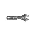 Minifigure, Utensil Tool Adjustable Wrench