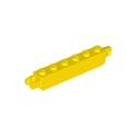 Hinge Brick 1 x 6 Locking with 1 Finger Vertical End and 2 Fingers Vertical End