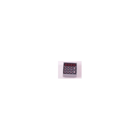 Tile 1 x 1 with Keypad Pattern