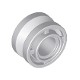 Wheel 11mm D. x 8mm with Center Groove