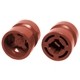 Wheel  8mm D. x 9mm (for Slicks), Hole Notched for Wheels Holder Pin