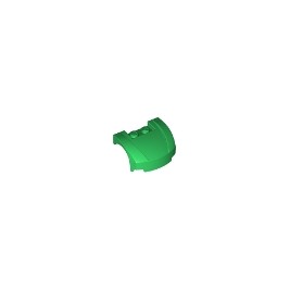 Vehicle, Mudguard 3 x 4 x 1 2/3 Curved Front
